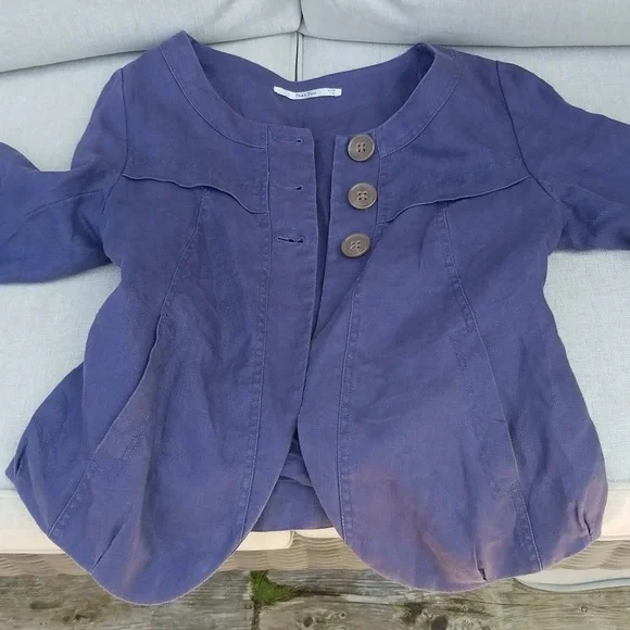 Part Two 100% Linen Jacket - Picture 10 of 15